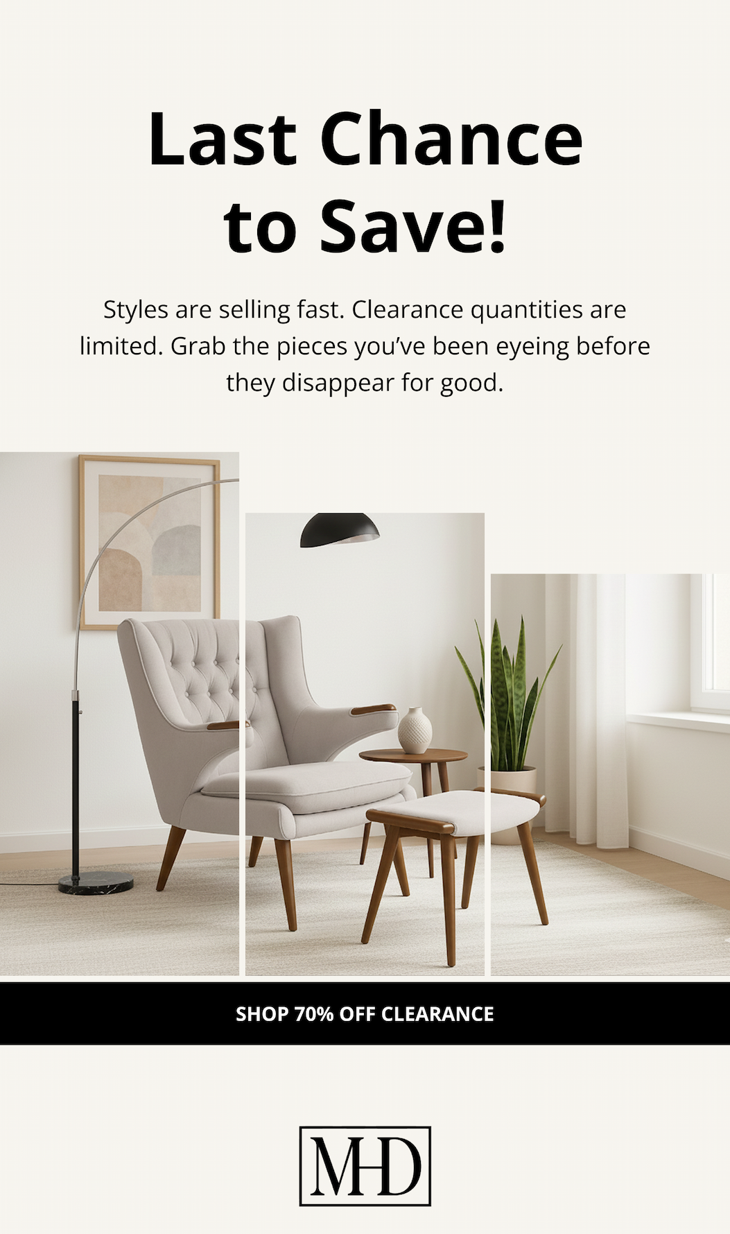 clearance sale