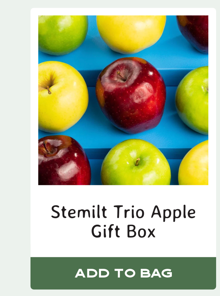 Stemilt Trio Apple Gift Box