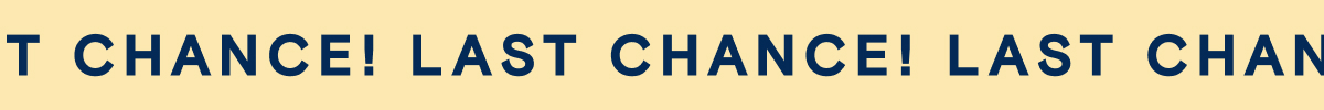 Last Chance - 50% Off Select Denim and Linen