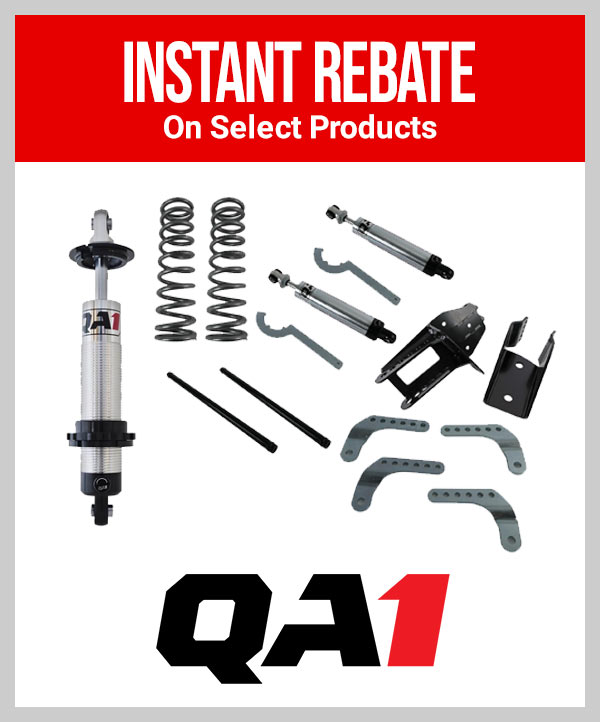 QA1 • Instant Rebate On Select Products