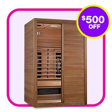 Dynamic Aveiro 2-Person Full Spectrum Infrared Sauna