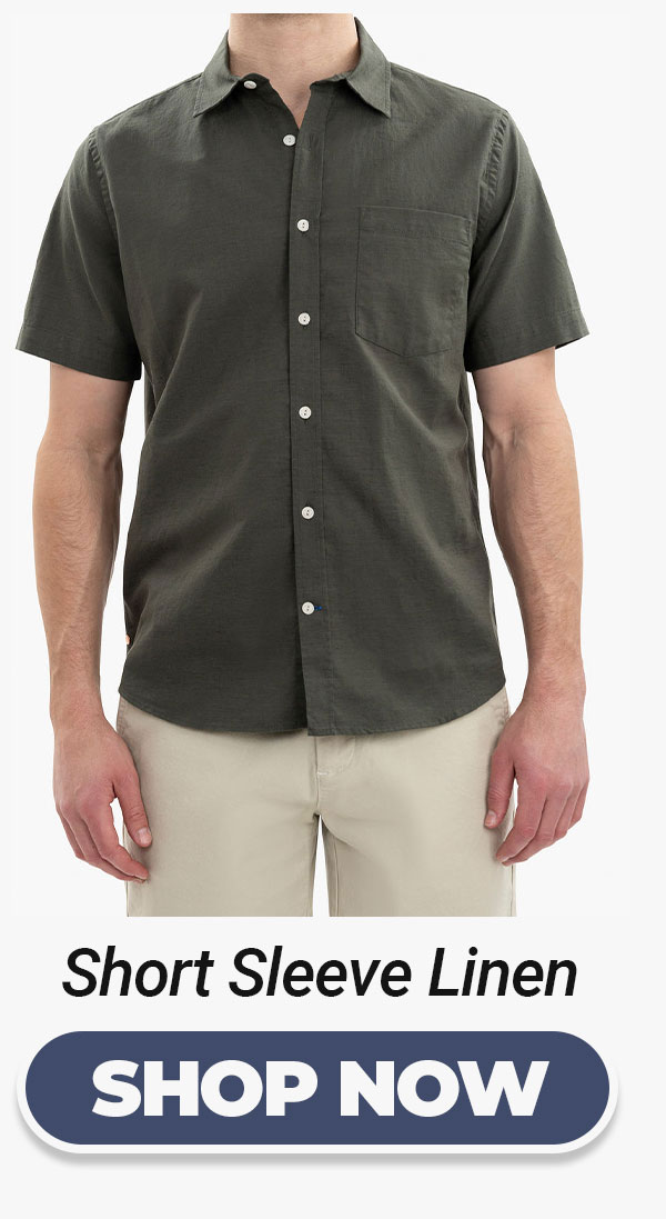 Button to shop short sleeve linen