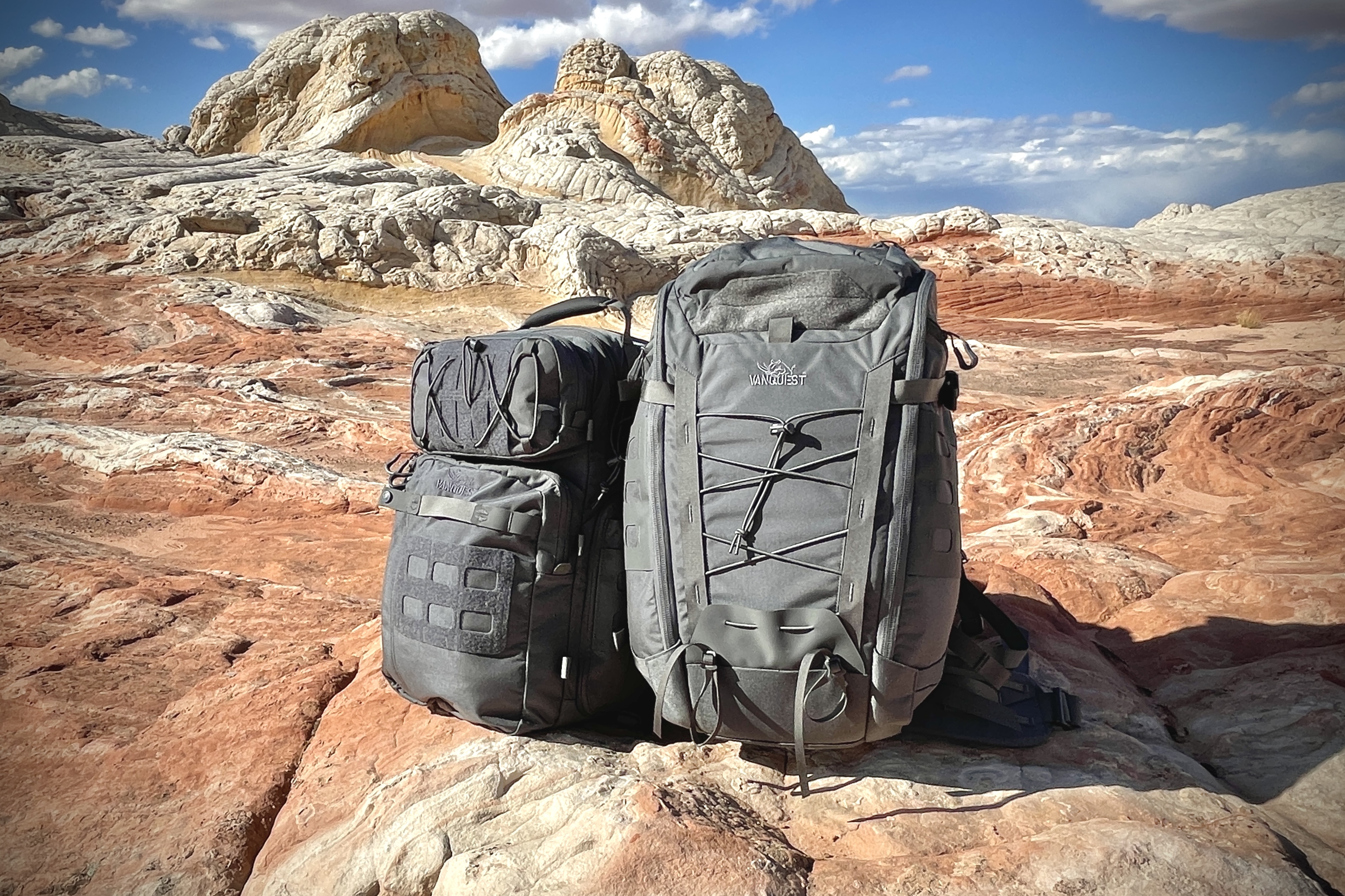 IBEX & TRIDENT backpacks in the wild.
