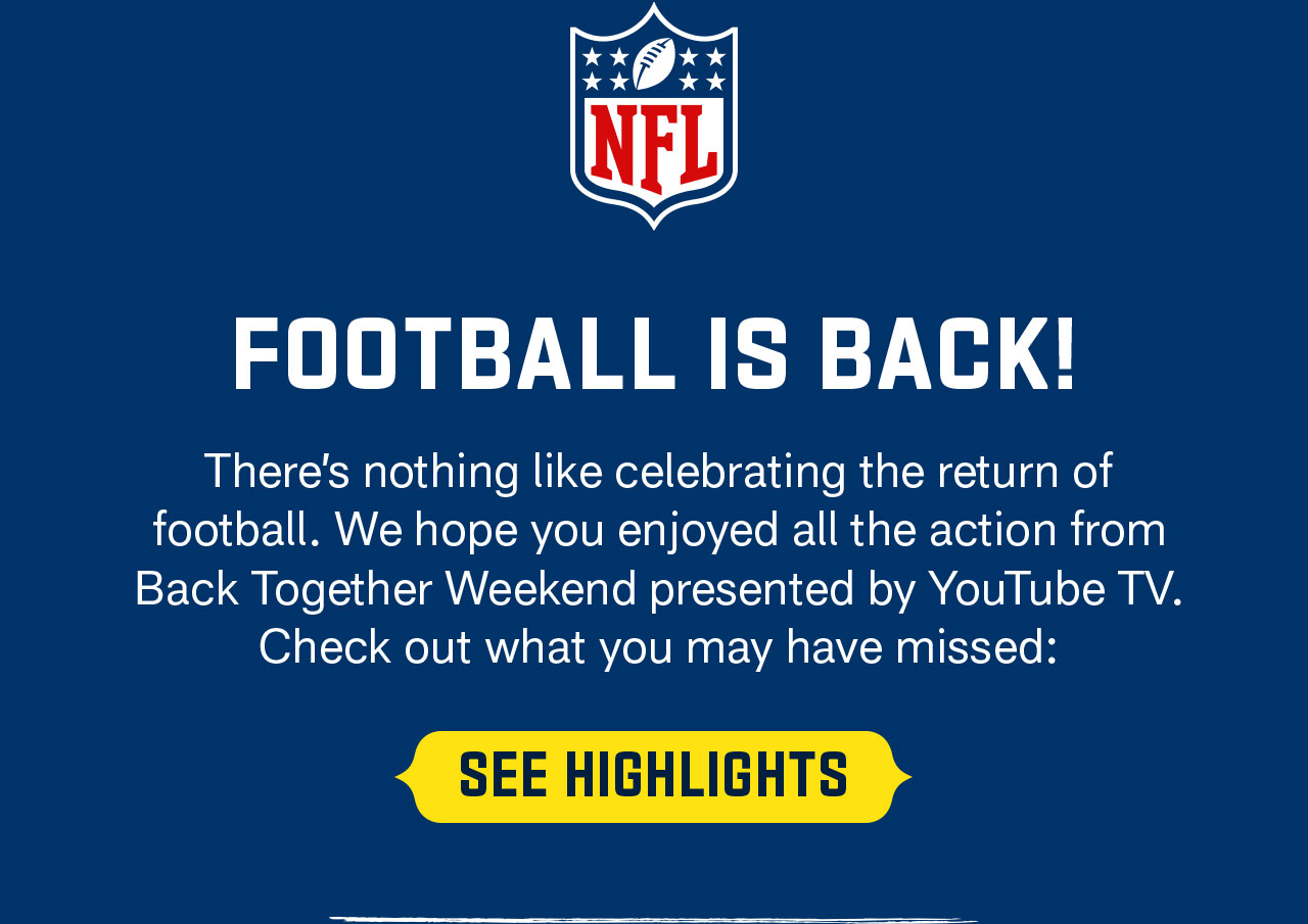 Football is Back!