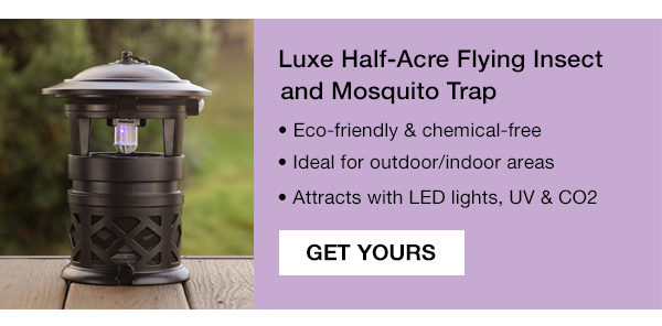 Luxe Half-Acre Flying Insect and Mosquito Trap