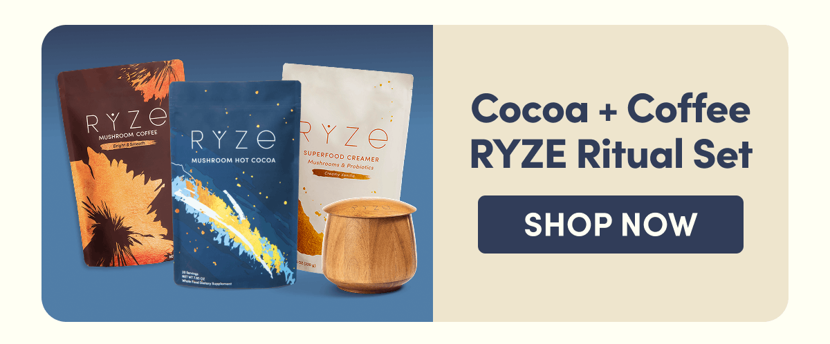 Cocoa + Coffee RYZE Ritual Set | Shop Now