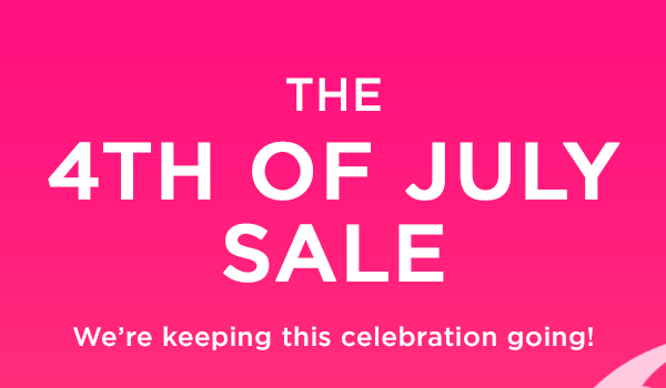 The 4th of July Sale