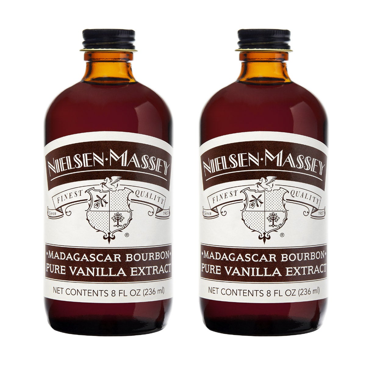 Nielsen-Massey Madagascar Bourbon Pure Vanilla Extract, 8 oz, 2-Pack