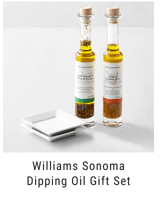 Williams Sonoma Dipping Oil Gift Set
