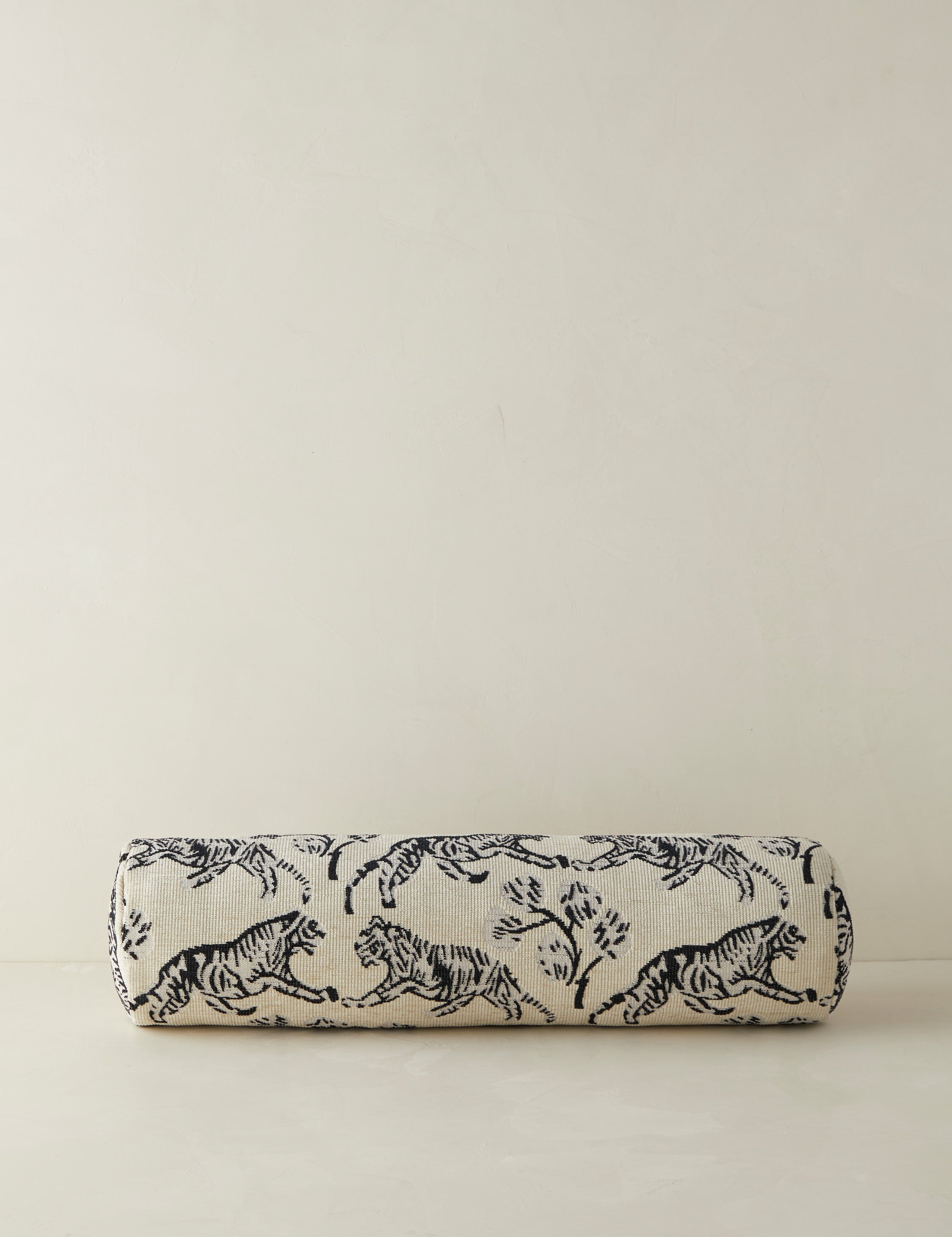 Image of Tiger Jacquard Bolster Pillow by Sarah Sherman Samuel