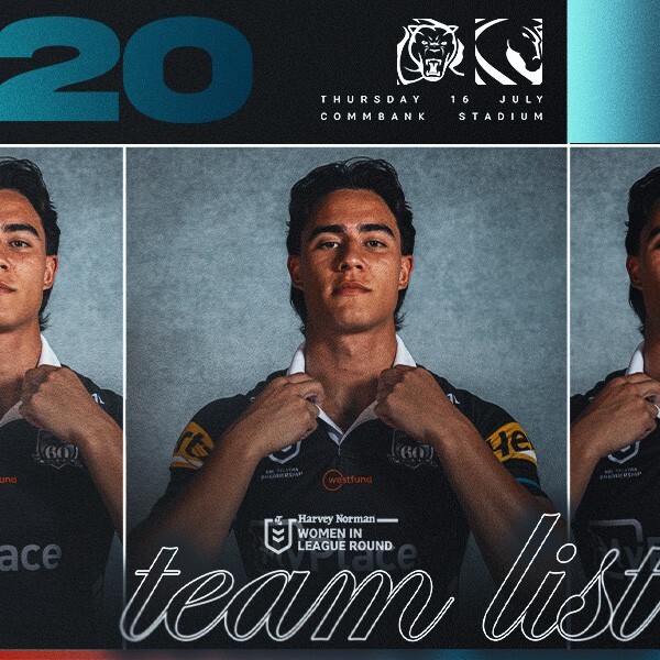 NRL Team List: Round 20