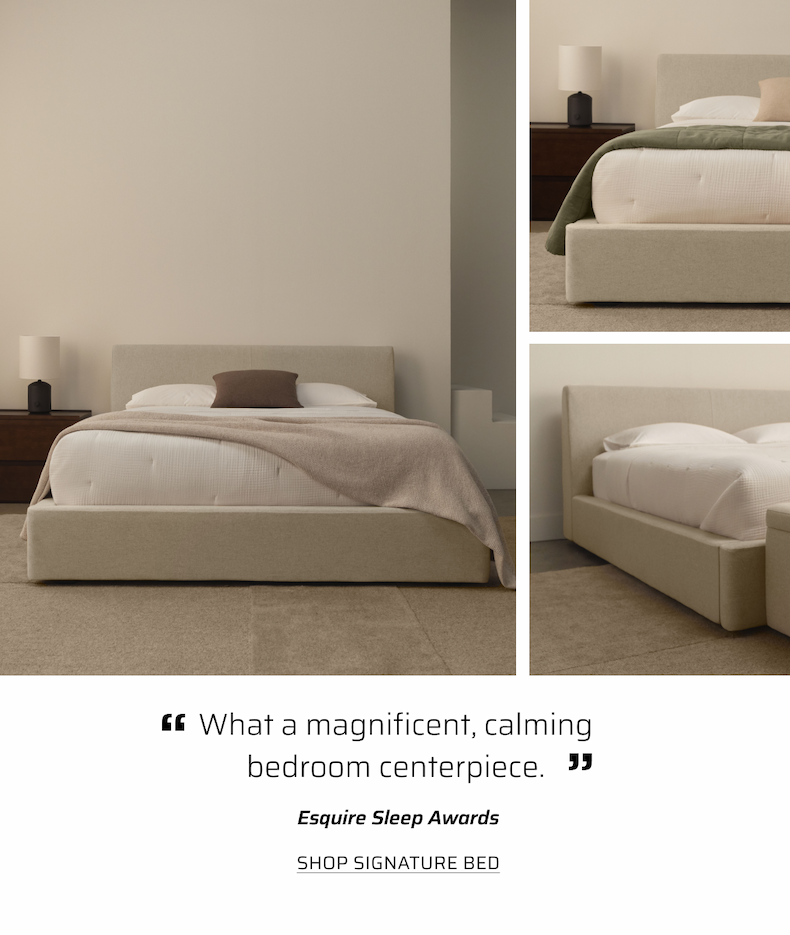 What a magnificent, calming bedroom centerpiece