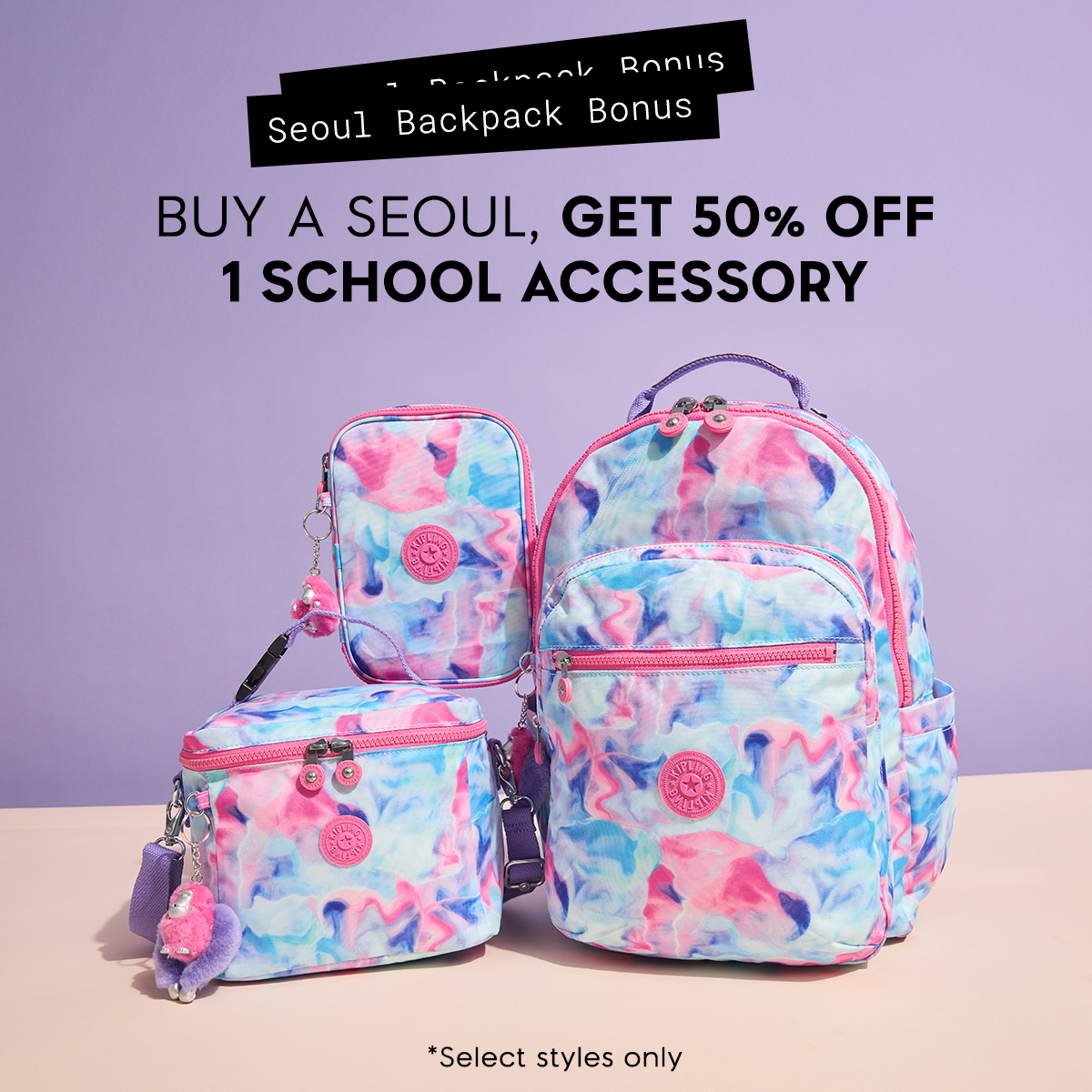 Buy A Seoul, Get 50% Off 1 School Accessory