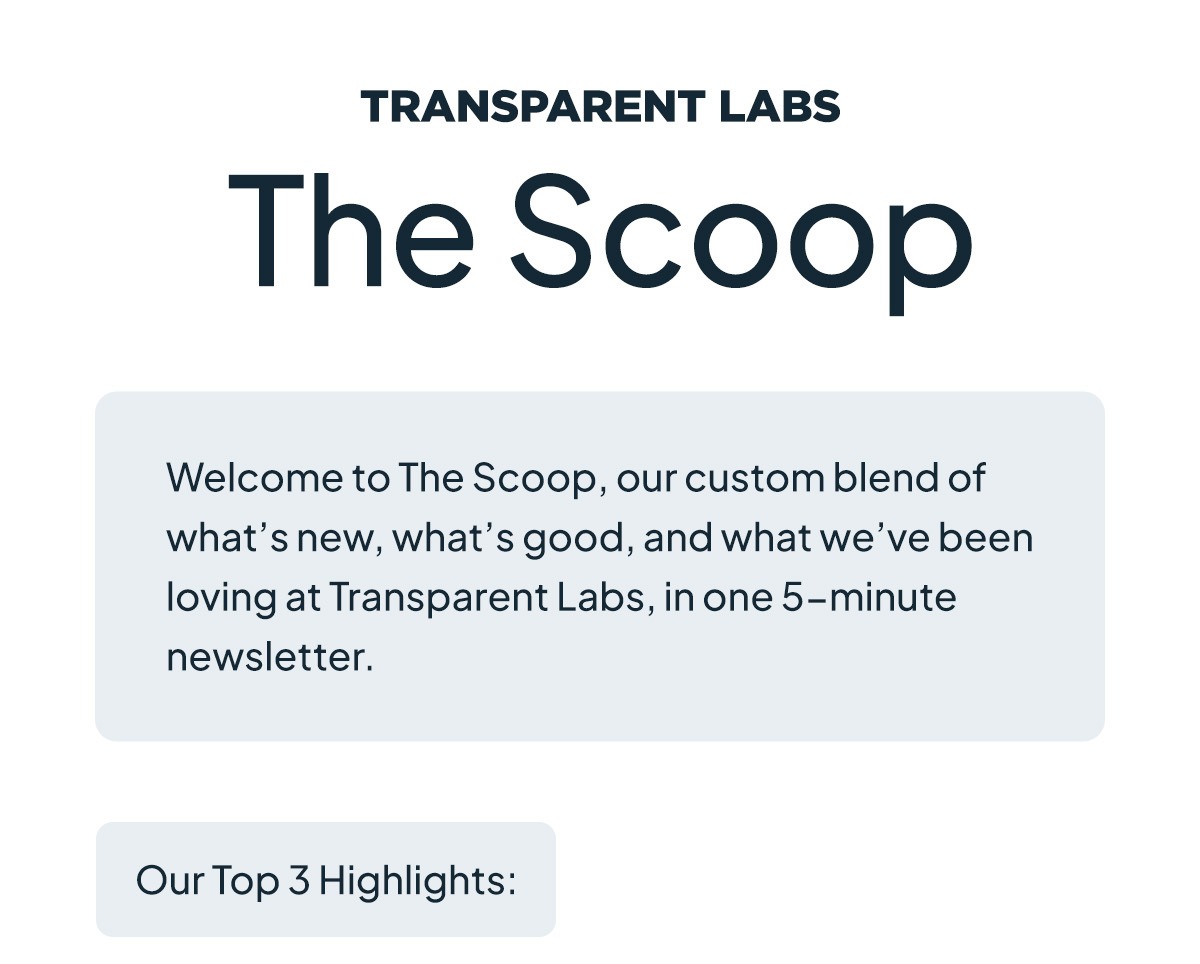 Welcome to the Scoop