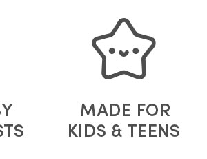 made for kids and teens 