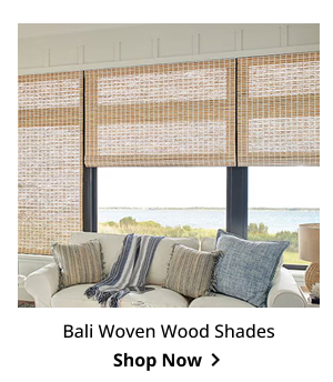 Bali Woven Wood Shades | Shop Now >