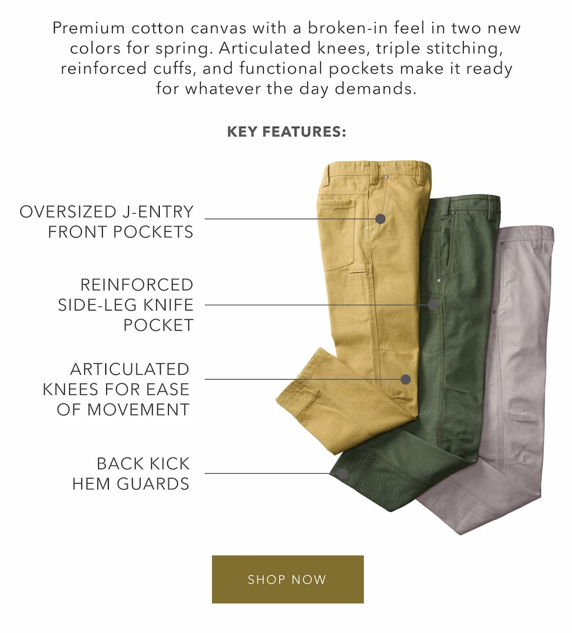 SHOP PANTS