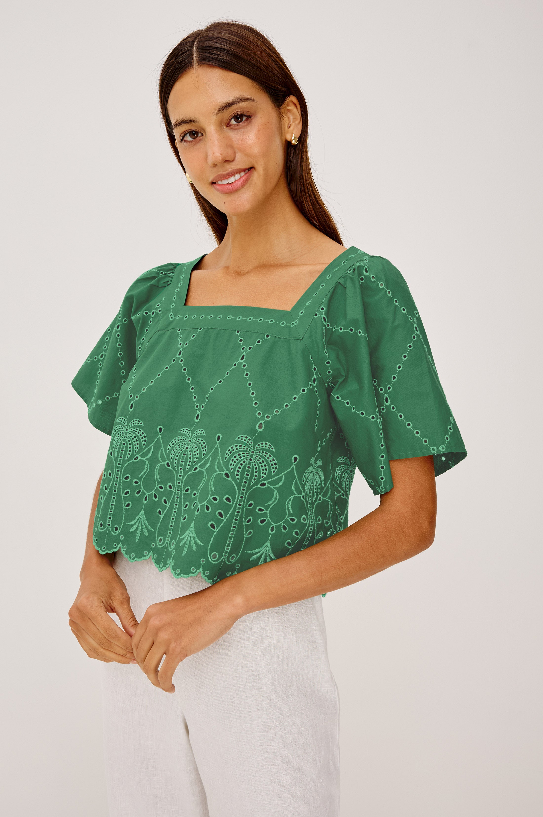 Image of LAINE TOP - CLOVER