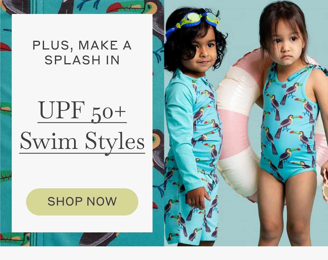 Plus, Make A Splash In UPF 50+ Swim Styles - Shop Now
