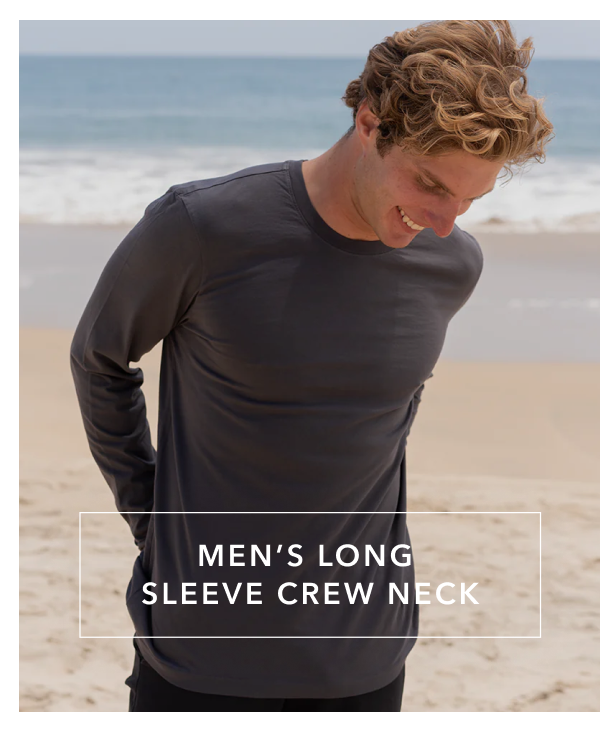 Men's Long Sleeve Crew Neck