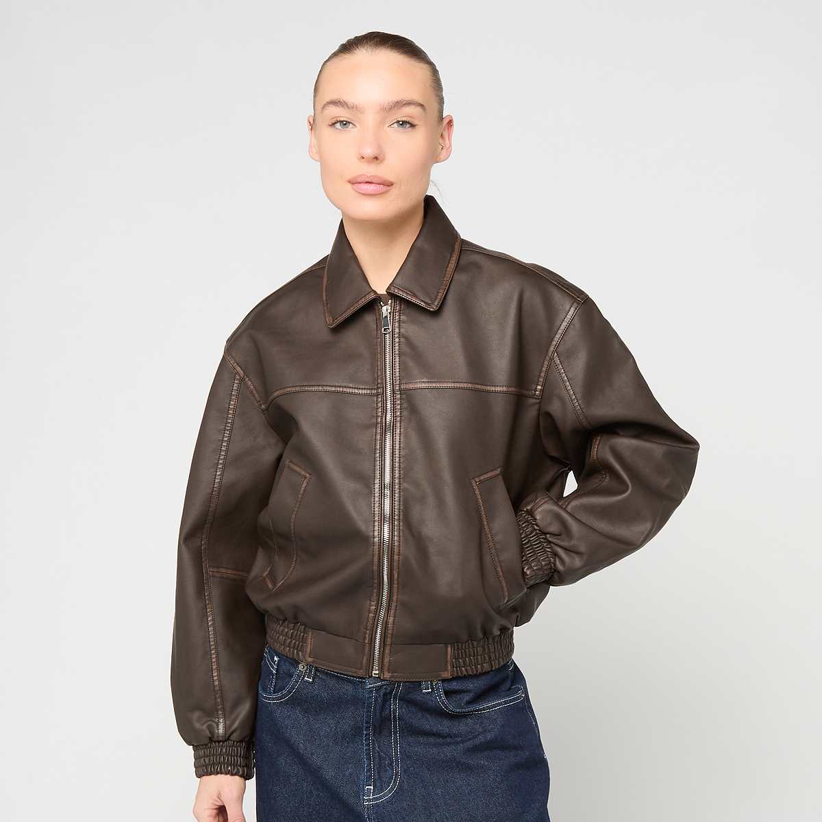 Oversized Cropped Jacket