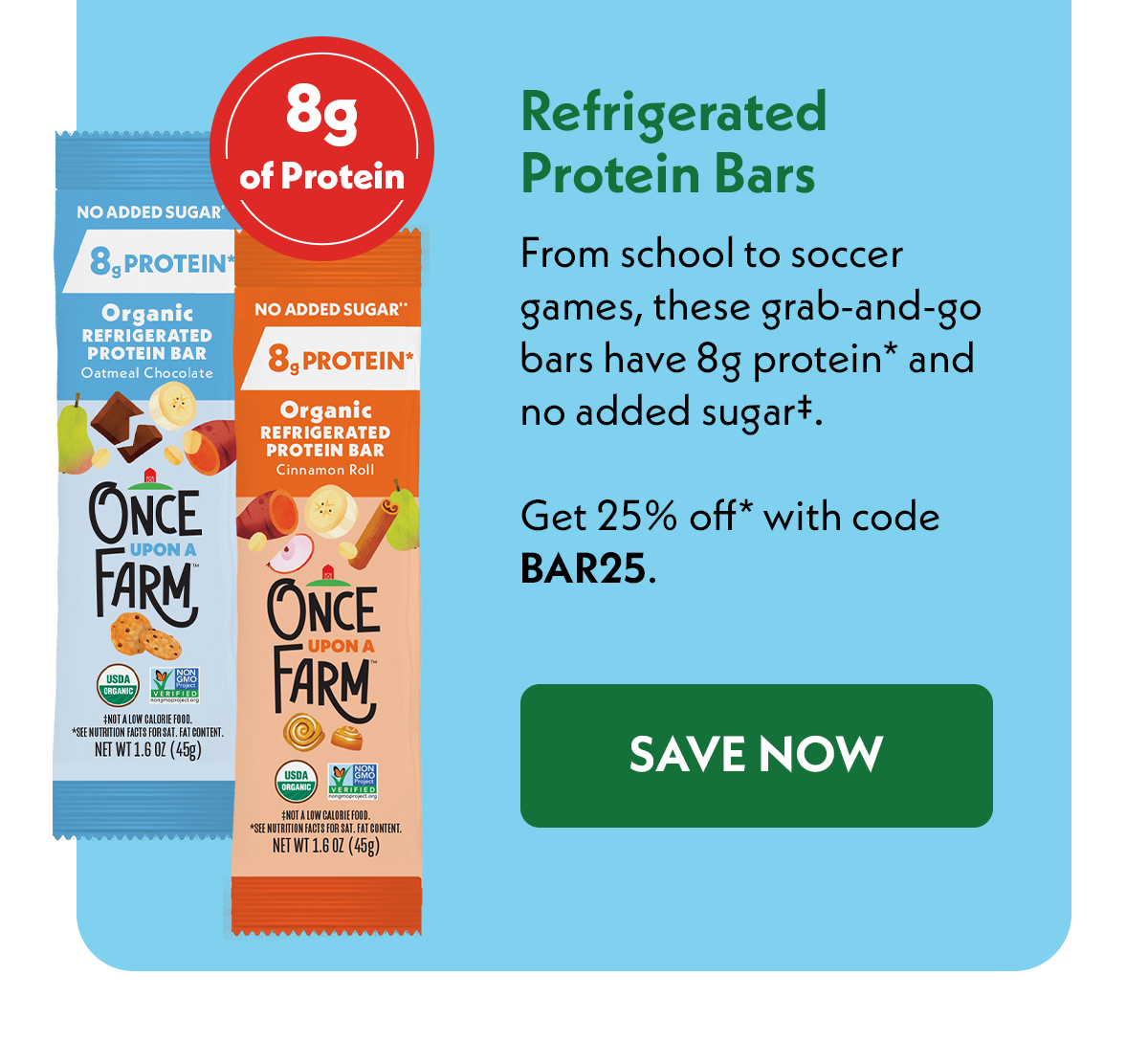 Refrigerated Protein Bars