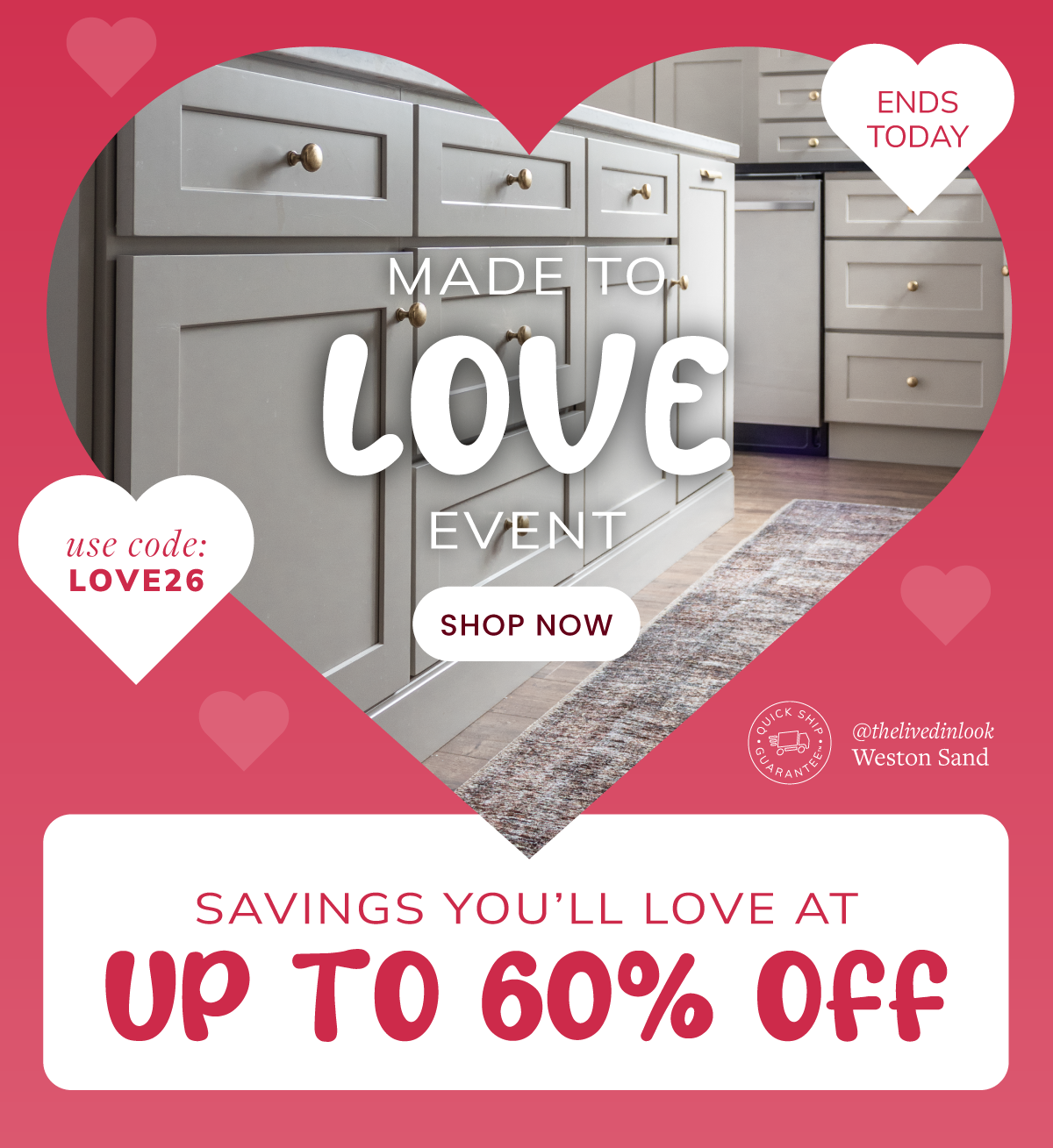 Made to Love Event - Save Uo to 60% Off