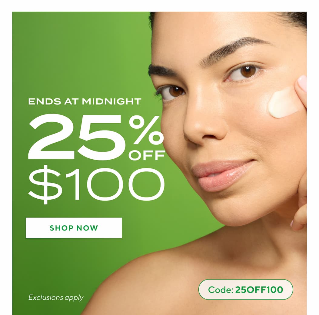 25% OFF $100 - Code: 25OFF100