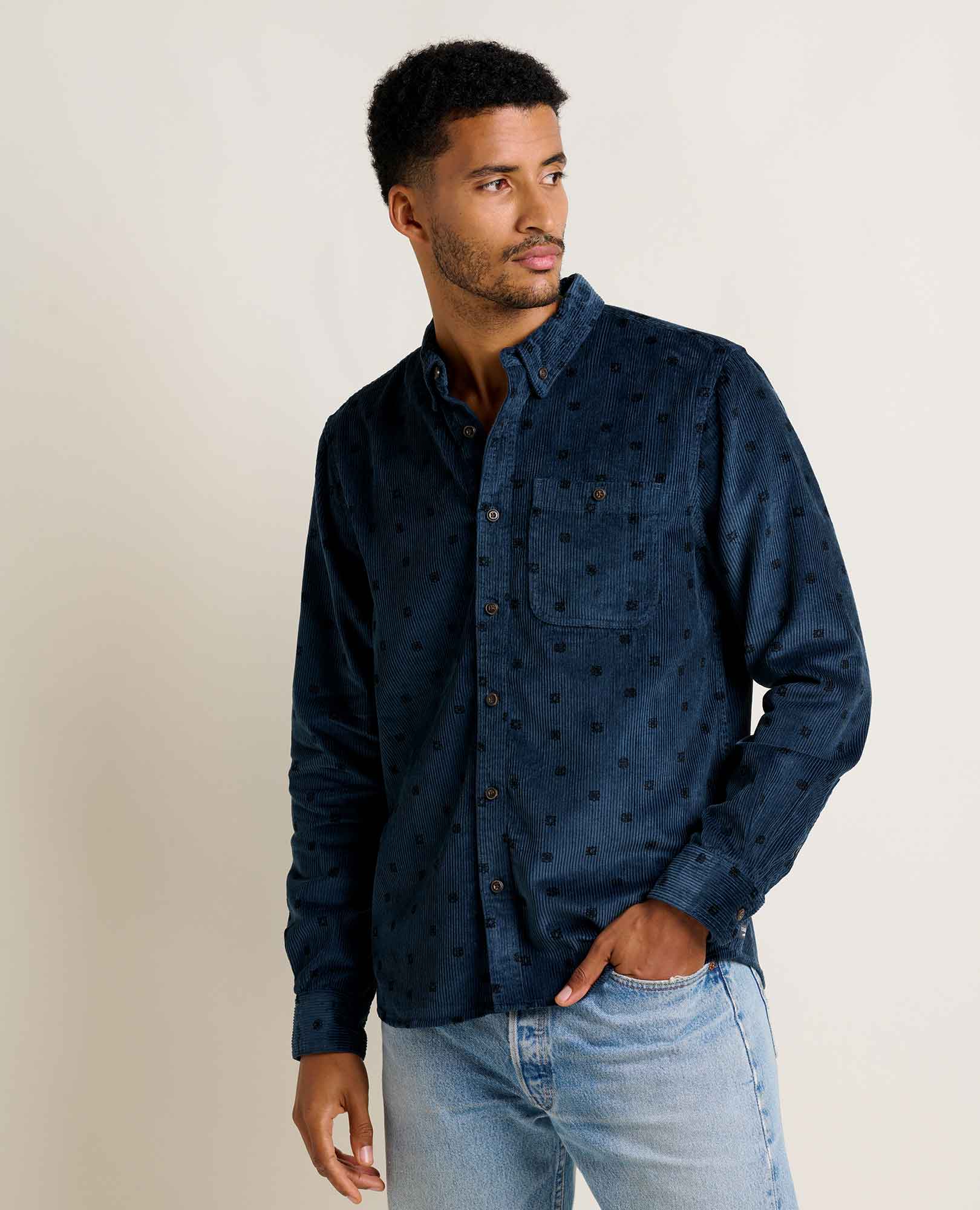 Image of Men's Cascadia Cord Shirt