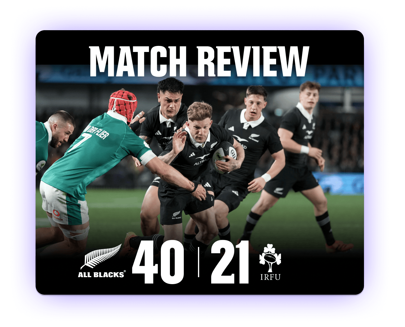 Match Review 40 v 21