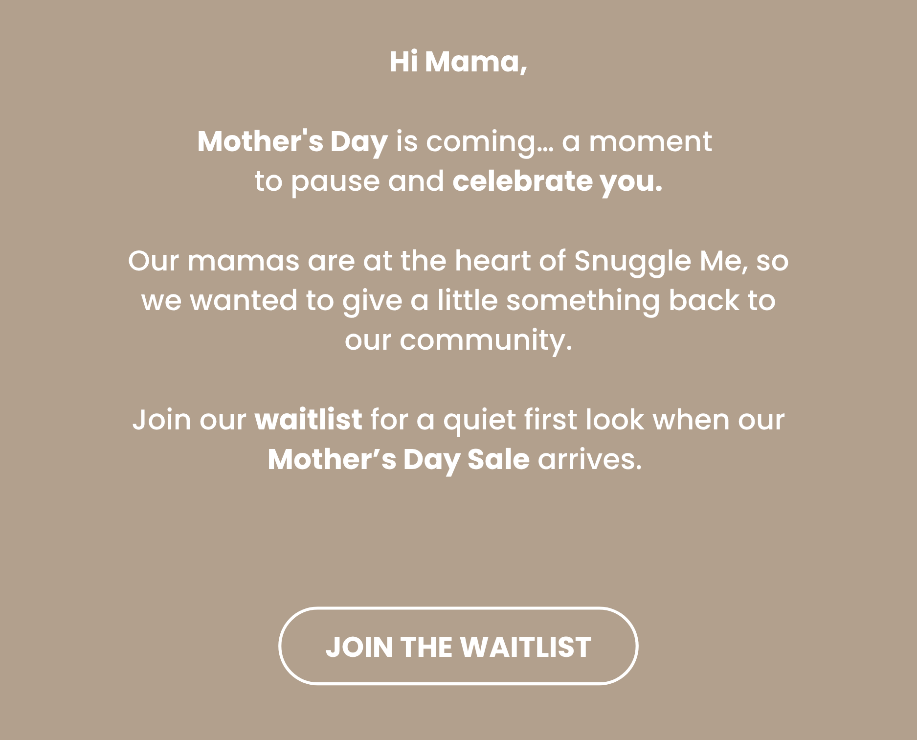 Join the waitlist
