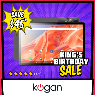 Kogan Explore Tab 3 Plus 11" 2K Android Tablet (6GB, 128GB, Wi-Fi + 4G) Product Image