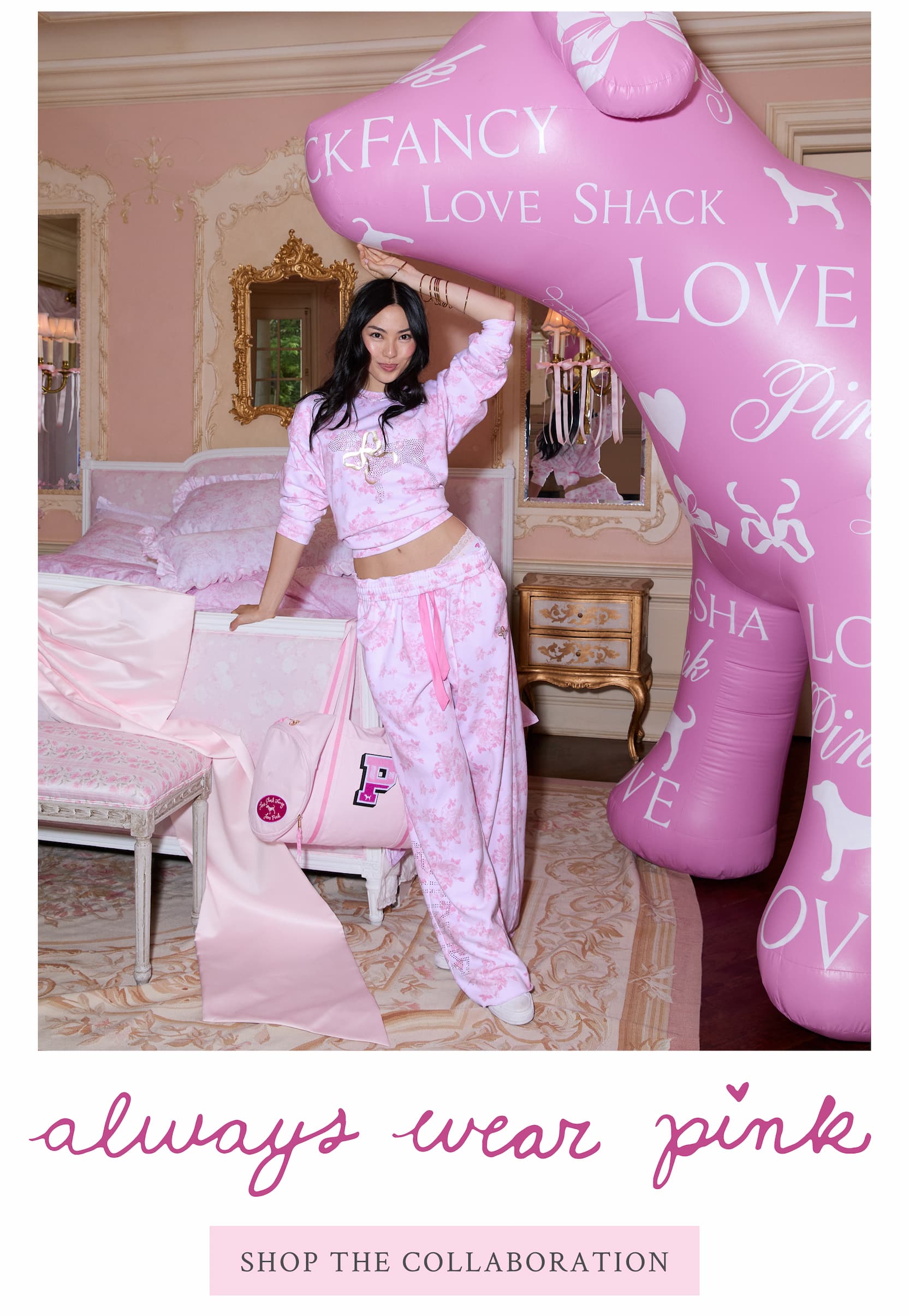Always Wear Pink <SHOP THE COLLABORATION>