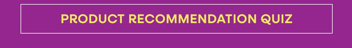 Product Recommendation Quiz