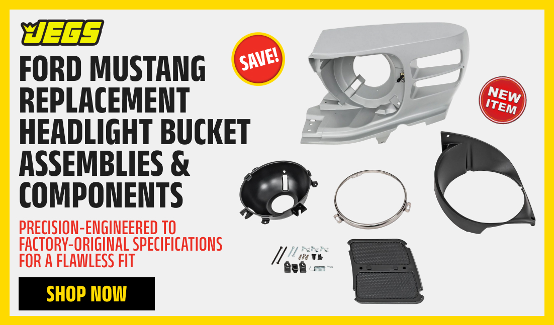 Ford Mustang Replacement Headlight Bucket Assemblies & Components