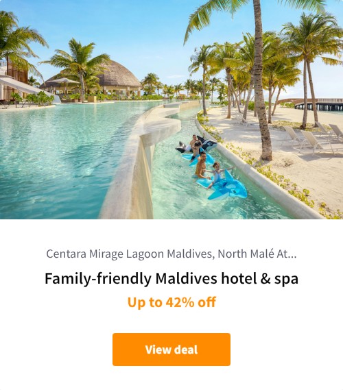 Family-friendly Maldives hotel &amp; spa