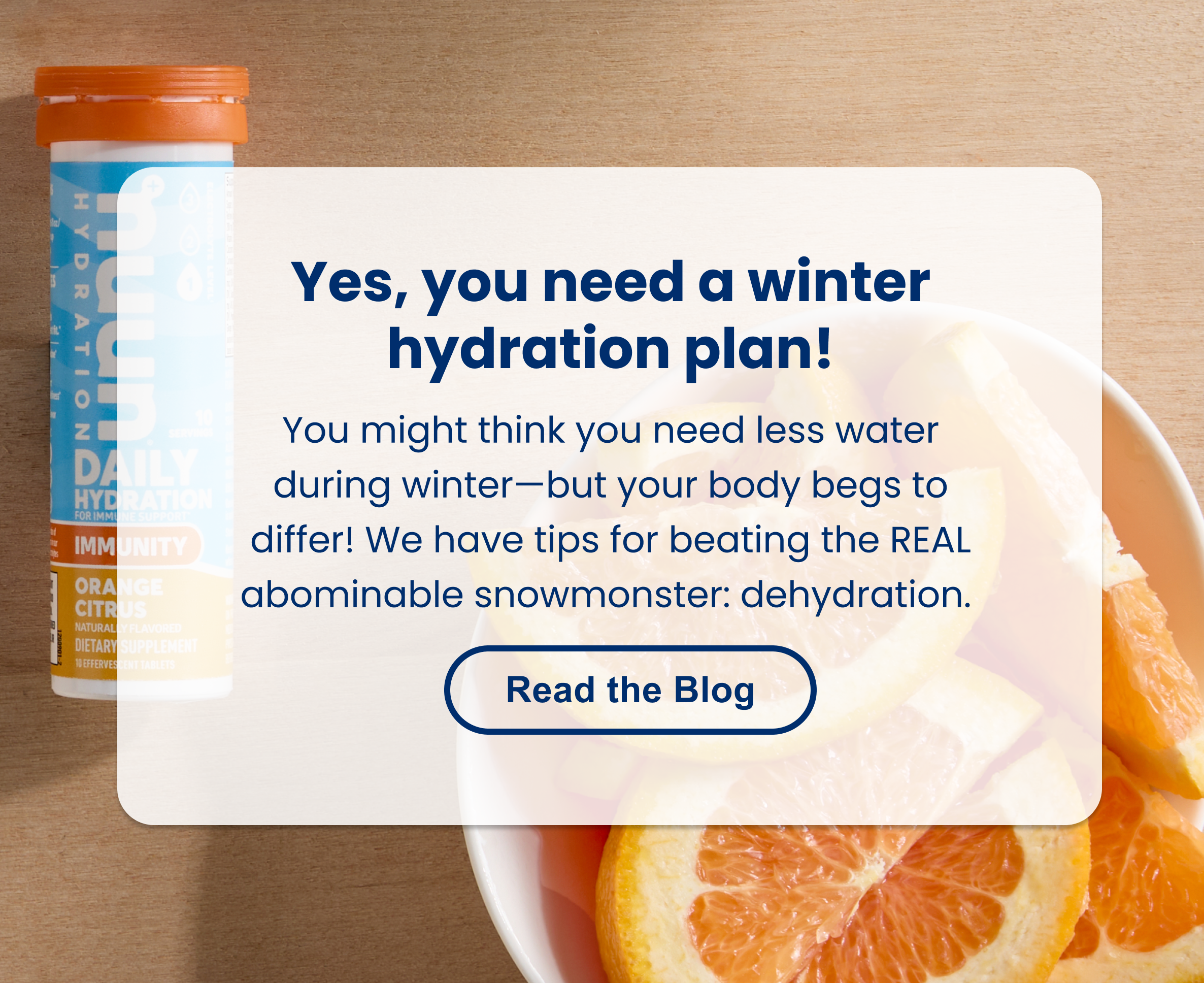 Yes, you need a winter hydration plan!
