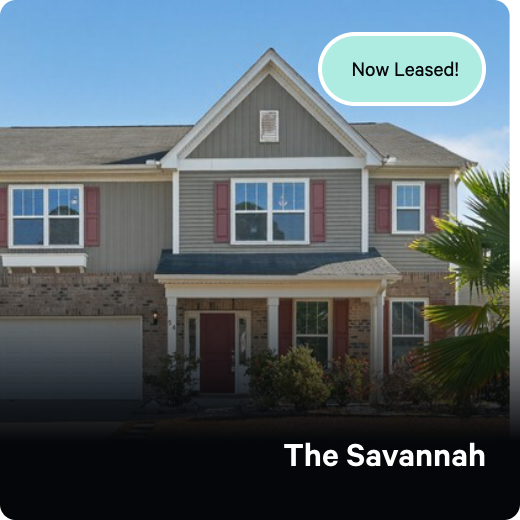 An exterior image of The Savannah, with a tag in the top right corned that says 