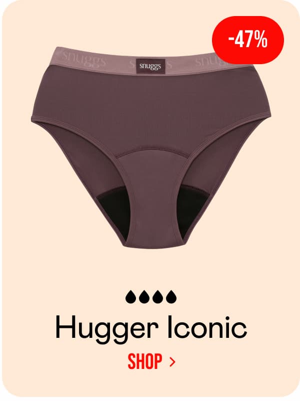 -47% Hugger Iconic. SHOP
