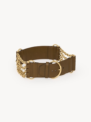 The Chloé Camera Chain belt