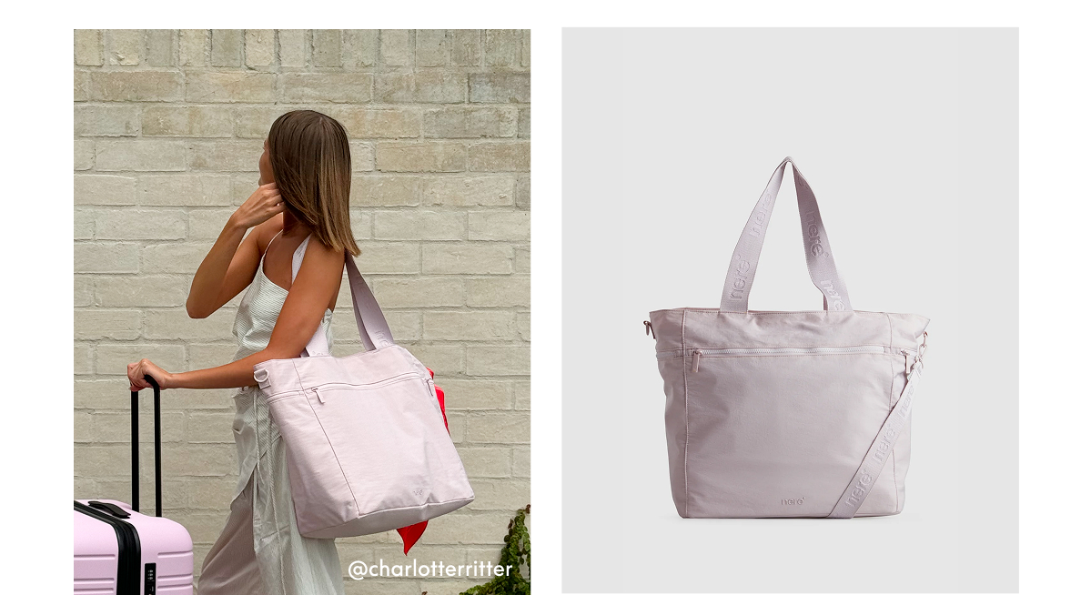 NERE Bondi Nylon Large Tote Bag