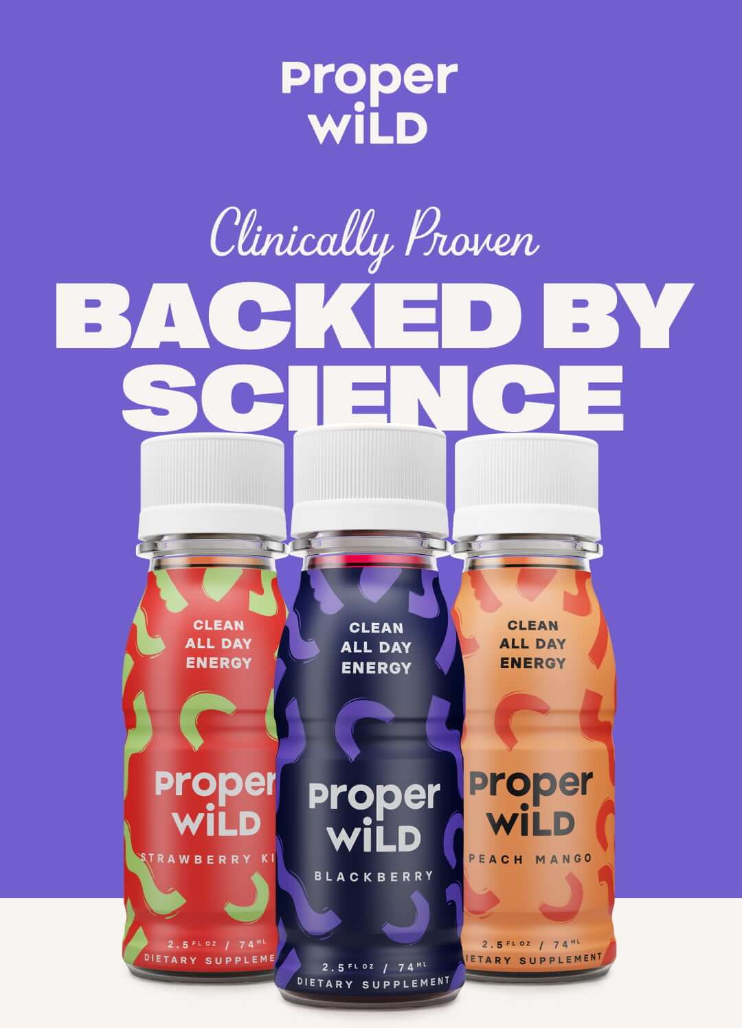 proper wild - clinically proven - backed by science