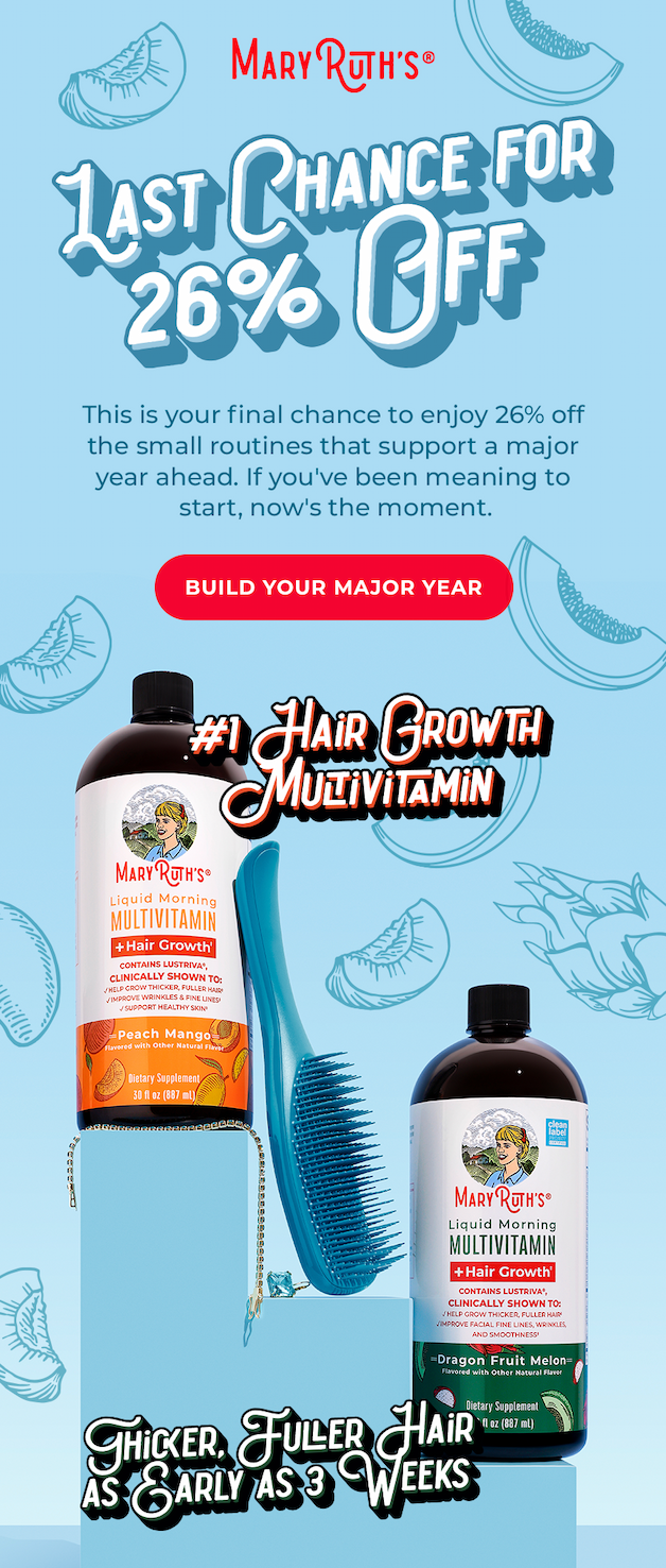 Last Chance for 26% Off