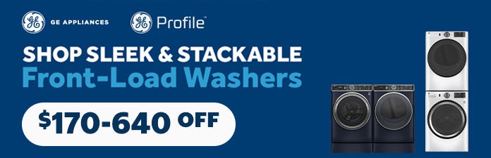 Select GE & Profile Front Load & Unitized Laundry