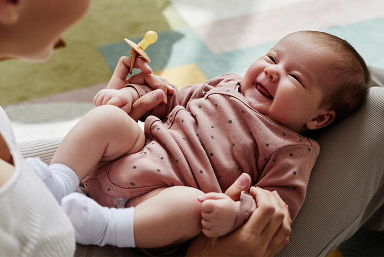 Image of a smiling baby