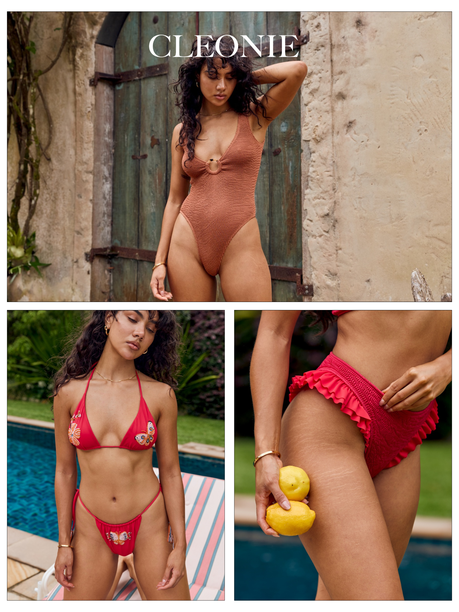 moodboard of botanica collection