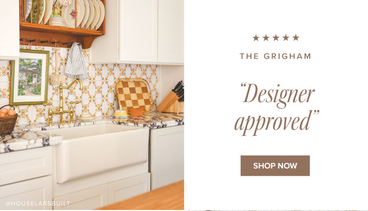 The Grigham - “Designer approved” - Shop Now 