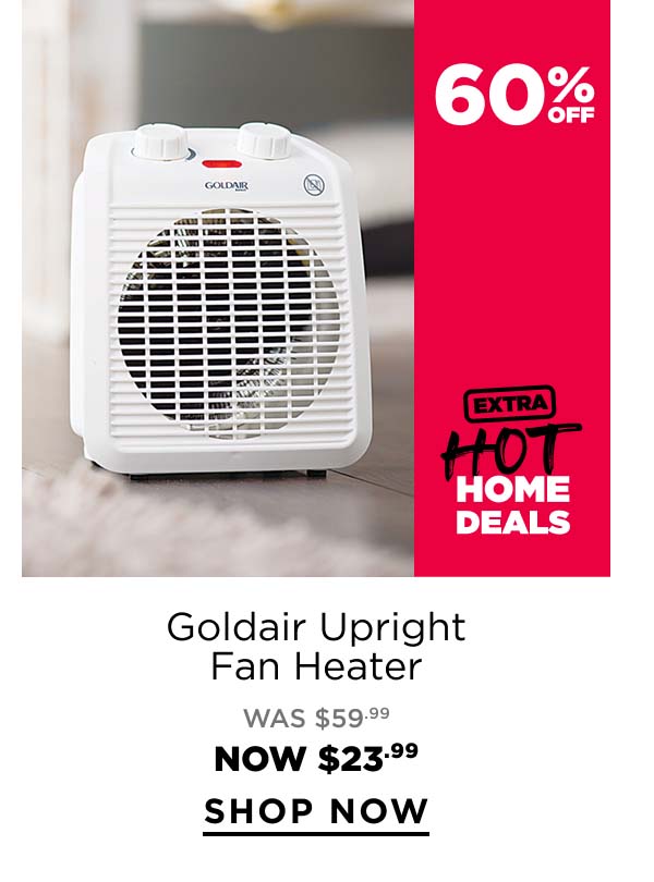 Goldair Upright Fan Heater