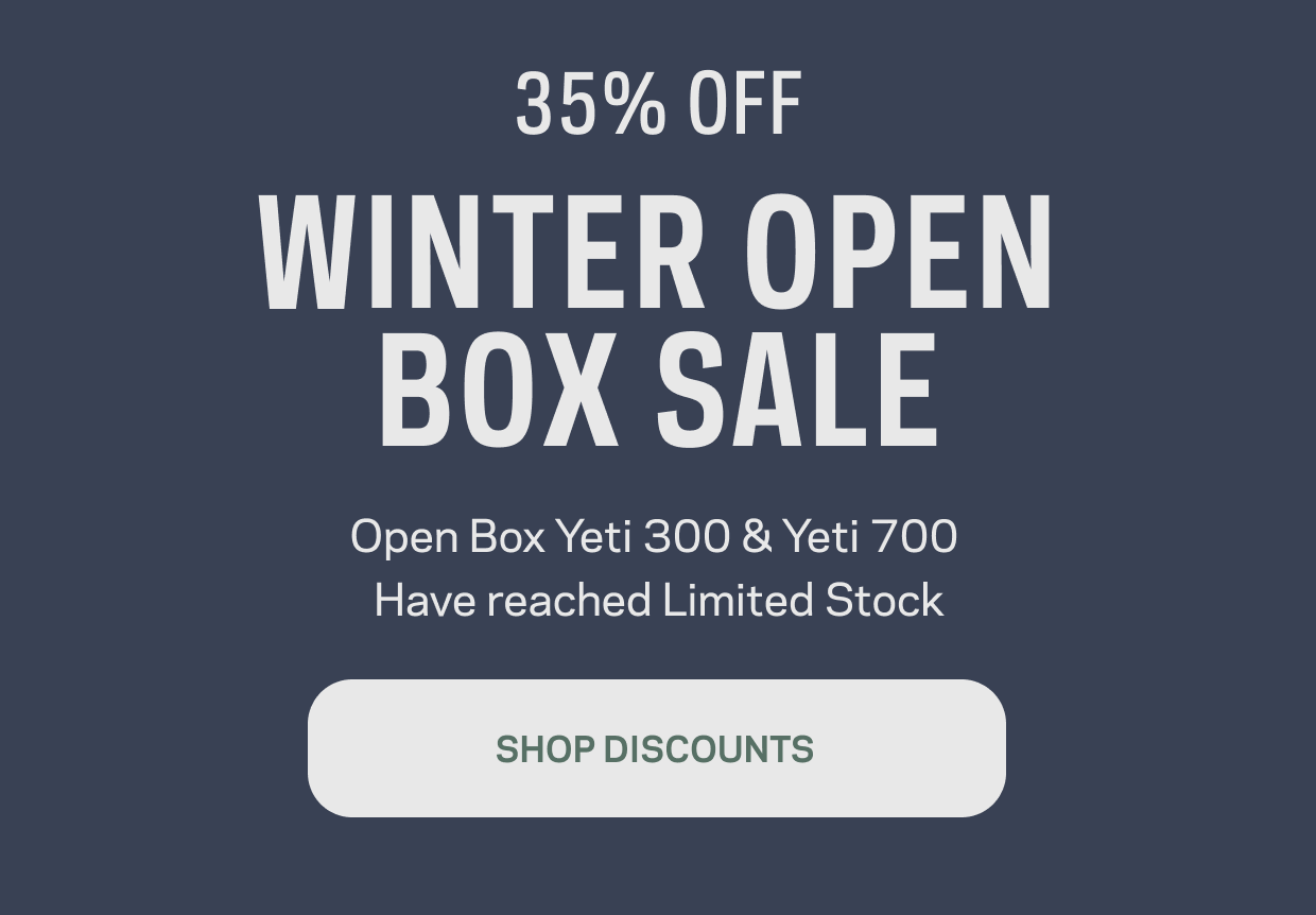 SHOP OPEN BOX