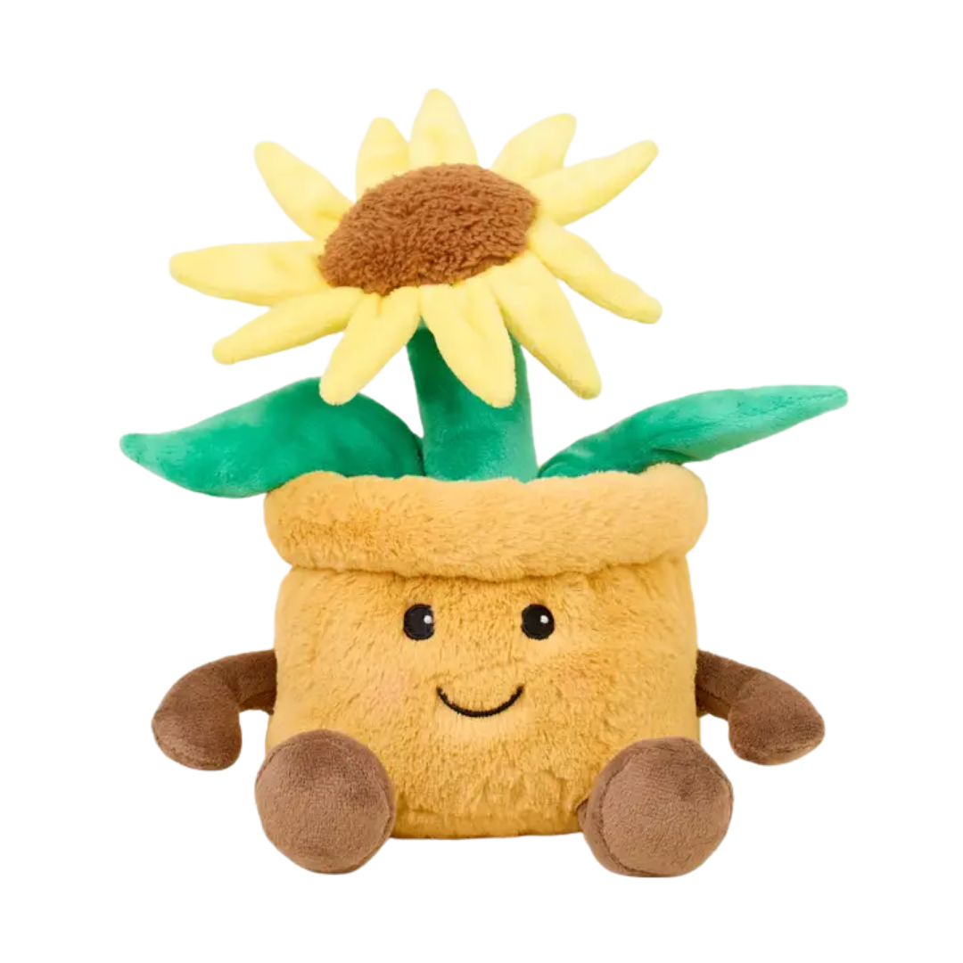 Image of Yellow Flower Pot Warmies